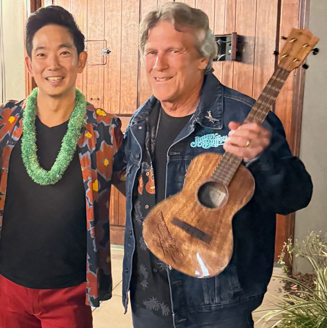 Chris Jude with Jake Shimabukuro